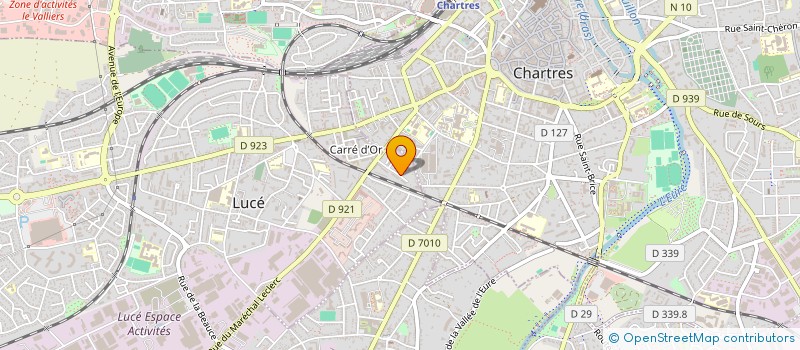 localisation de l'entreprise RT.NETTOYAGE à LUCE