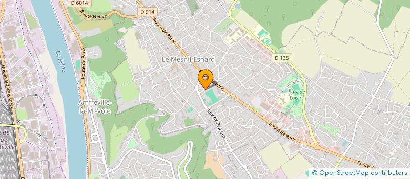 localisation de l'entreprise RT NORMANDIE  BELBEUF