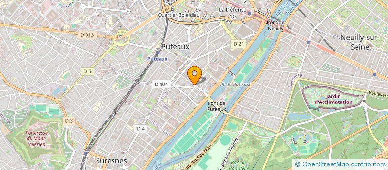 localisation de l'entreprise RT PRO à PUTEAUX