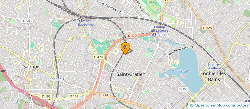 localisation de l'entreprise RT QUALITE CONSEIL ET FORMATION  SAINT-GRATIEN