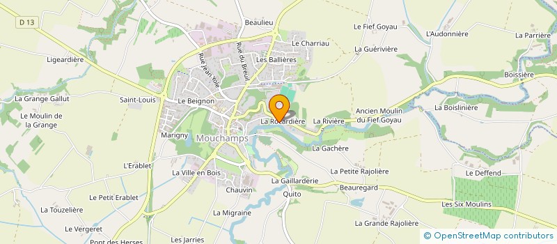 localisation de l'entreprise RT RACING  MOUCHAMPS