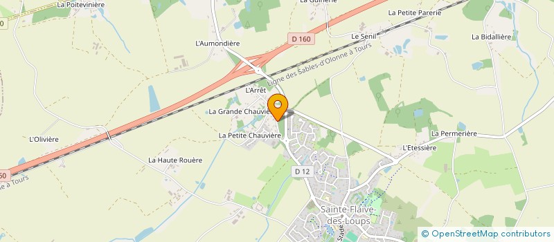 localisation de l'entreprise RT RENOV 85  SAINTE-FLAIVE-DES-LOUPS