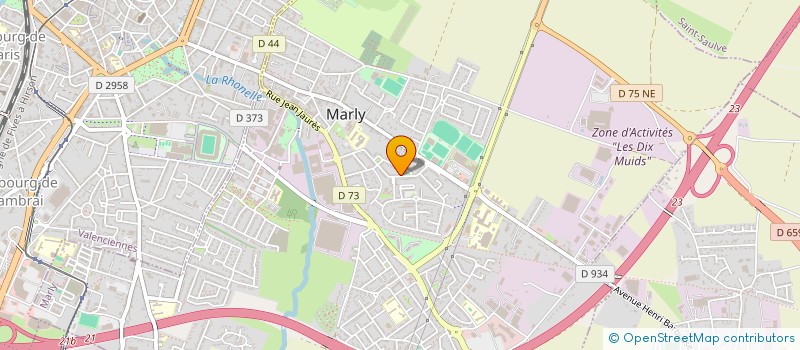 localisation de l'entreprise RT RENOV à MARLY