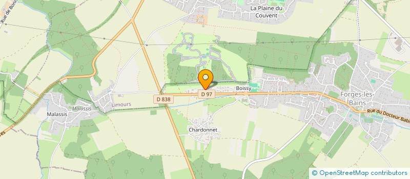 localisation de l'entreprise RT - SOLUTIONS à FORGES-LES-BAINS