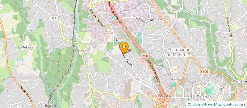 localisation de l'entreprise RT STUDIO  ECULLY