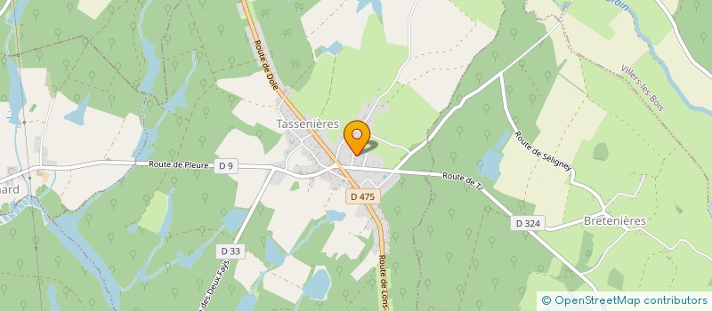 localisation de l'entreprise RT TASSENIERES RALLYE TEAM  TASSENIERES