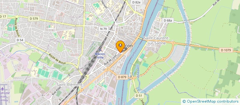 localisation de l'entreprise RT2 CONSEILS à MACON