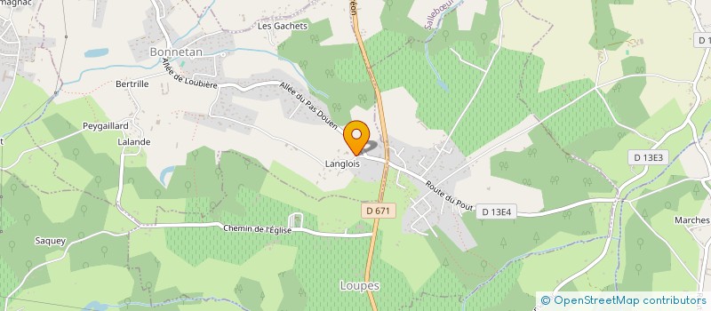 localisation de l'entreprise RT78  BONNETAN