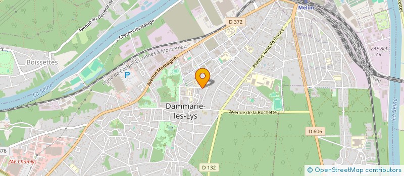 localisation de l'entreprise RTA.PRO à DAMMARIE-LES-LYS