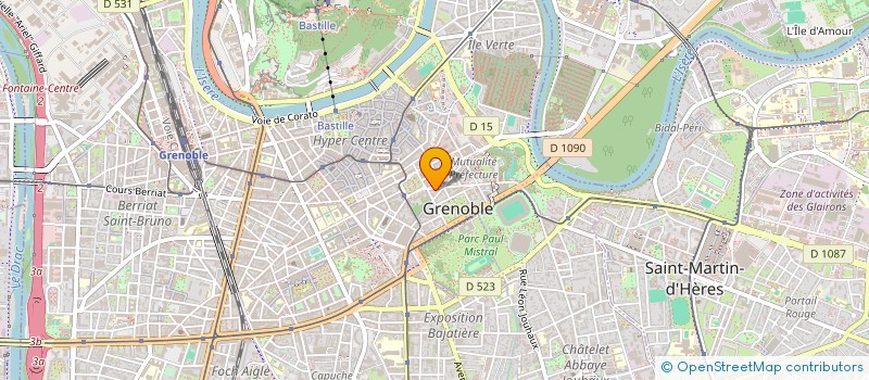 localisation de l'entreprise RTB  GRENOBLE