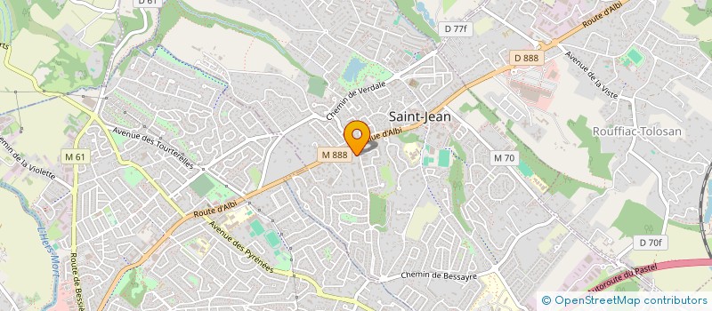 localisation de l'entreprise RTB à SAINT-JEAN