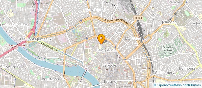 localisation de l'entreprise RTB FREQUENCE LAZER à TOULOUSE