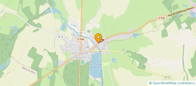 localisation de l'entreprise RTB.RENOVATIONS18  LA CHAPELLE-D'ANGILLON