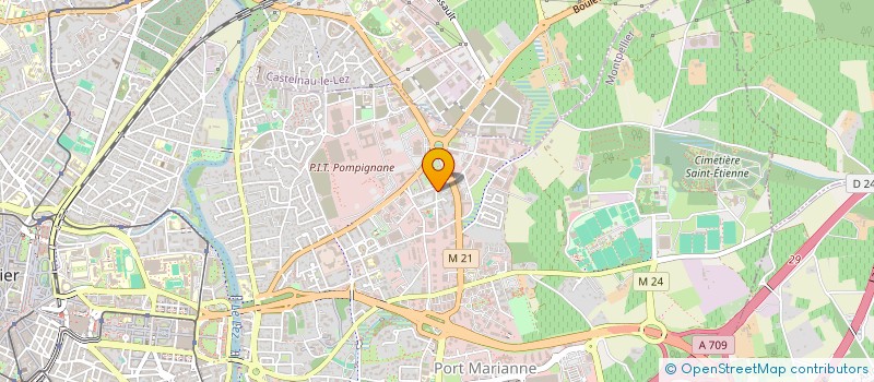 localisation de l'entreprise RTB STRATEGIC ANALYTICS à MONTPELLIER