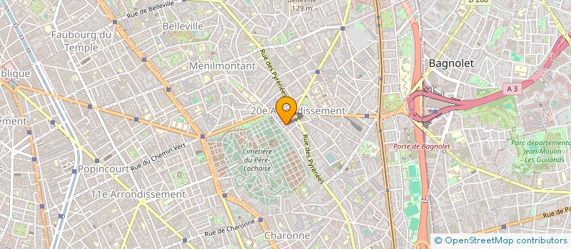 localisation de l'entreprise RTBI  PARIS