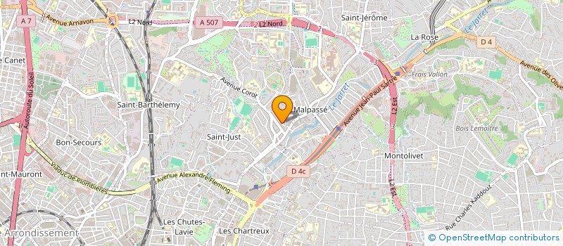 localisation de l'entreprise RTBS à MARSEILLE
