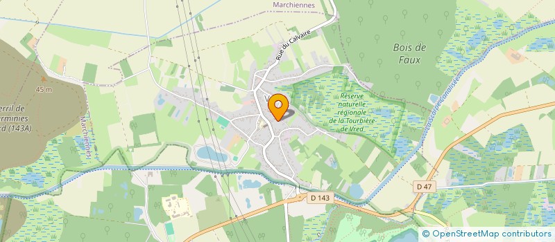 localisation de l'entreprise RTC INVEST  VRED