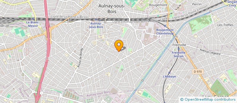 localisation de l'entreprise RTCE à AULNAY-SOUS-BOIS