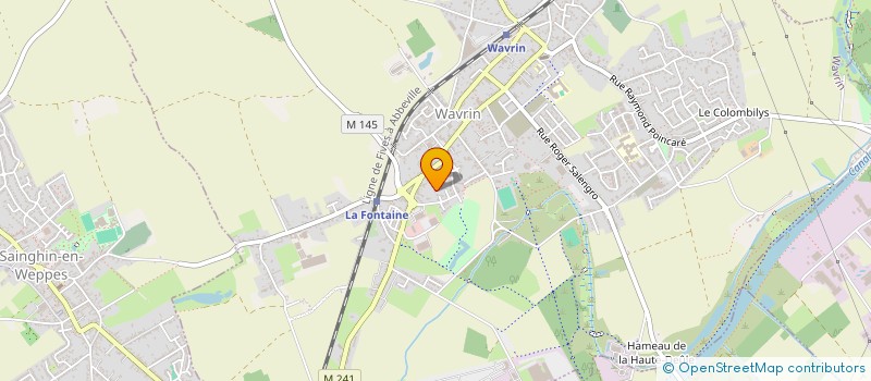 localisation de l'entreprise RTCIP  WAVRIN