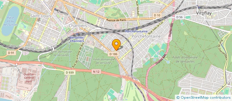 localisation de l'entreprise RTCM-PATRIMOINE à VERSAILLES