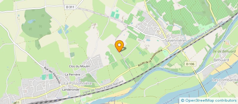 localisation de l'entreprise RTD BATI RENOV  LA POSSONNIERE