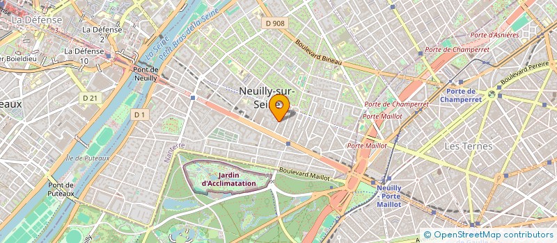 localisation de l'entreprise RTD CONSEIL à NEUILLY-SUR-SEINE