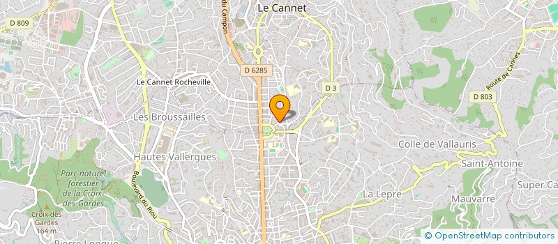 localisation de l'entreprise RTDA à LE CANNET