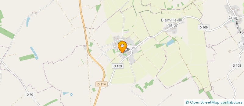 localisation de l'entreprise RTE DE MIRECOURT  BONVILLER