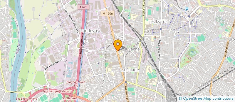 localisation de l'entreprise RTE-MECA à TOULOUSE