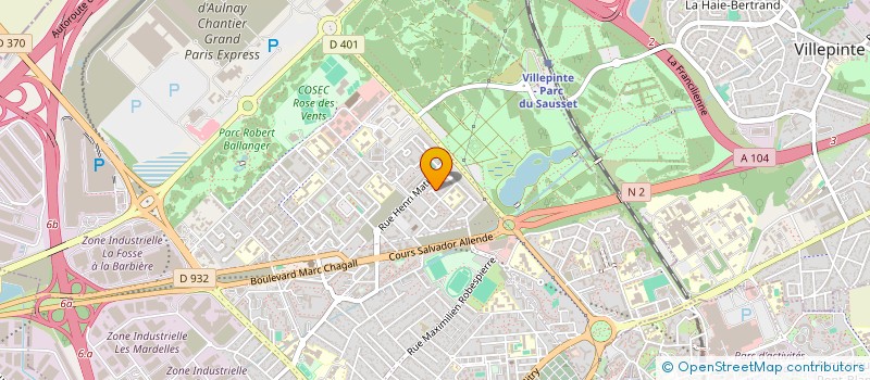 localisation de l'entreprise RTE SERVICES à AULNAY-SOUS-BOIS