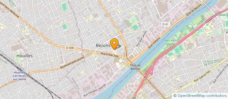 localisation de l'entreprise RTEC à BEZONS