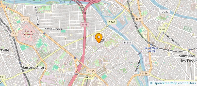 localisation de l'entreprise RTECHSERVICES à MAISONS-ALFORT