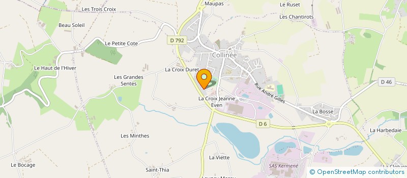 localisation de l'entreprise RTF3.0 à LE MENE