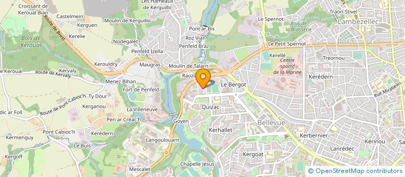 localisation de l'entreprise RTFACT BRANDS à BREST