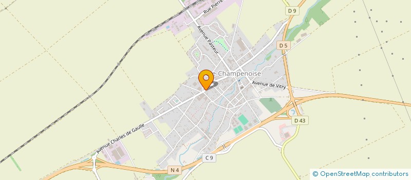 localisation de l'entreprise RTG  FERE-CHAMPENOISE