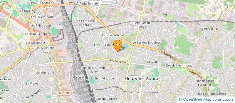localisation de l'entreprise RTG RAVALEMENT à FLEURY-LES-AUBRAIS