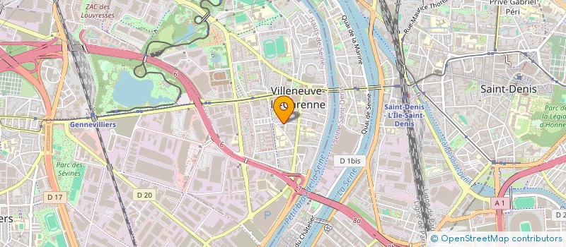 localisation de l'entreprise RTGB SERVICES à VILLENEUVE-LA-GARENNE