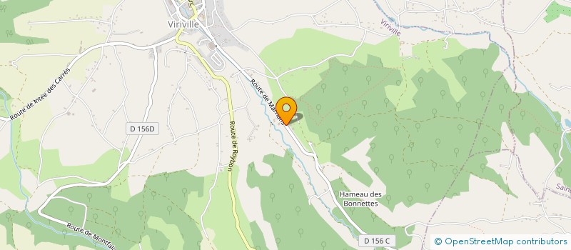 localisation de l'entreprise RTH ENERGIE  VIRIVILLE