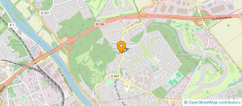 localisation de l'entreprise RTH GROUPE  SAINT-GERMAIN-LES-CORBEIL