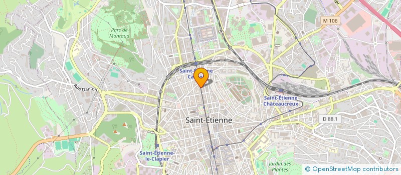 localisation de l'entreprise RTI à SAINT-ETIENNE