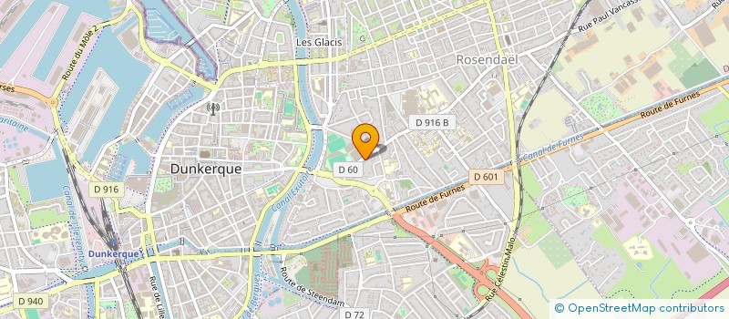 localisation de l'entreprise RTK à DUNKERQUE