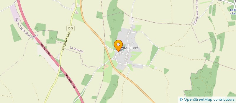 localisation de l'entreprise RTK PRECISION  CORBEIL-CERF