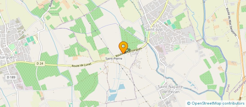 localisation de l'entreprise RTL à SAINT-JUST