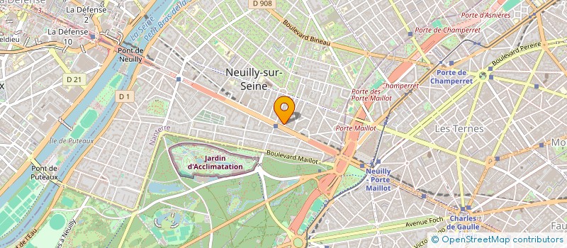 localisation de l'entreprise RTL FRANCE RADIO à NEUILLY-SUR-SEINE