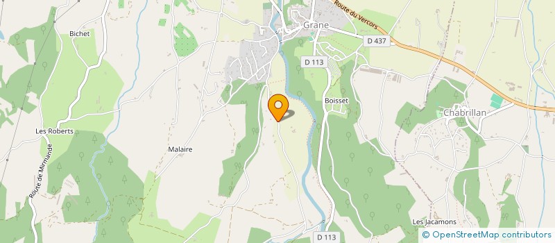 localisation de l'entreprise RTLC à GRANE