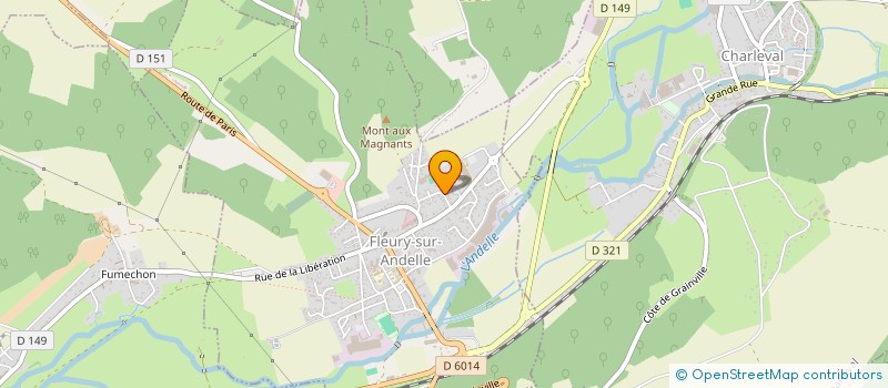 localisation de l'entreprise RTLF  FLEURY SUR ANDELLE