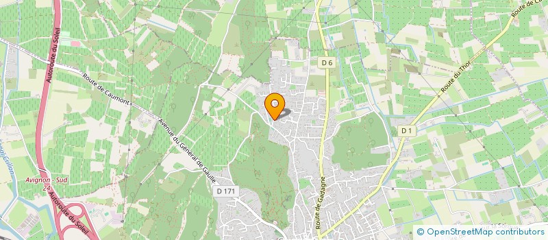 localisation de l'entreprise RTLG  CAUMONT-SUR-DURANCE