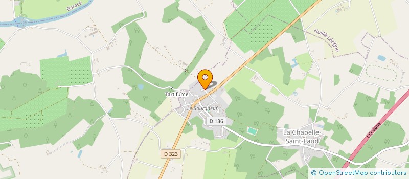 localisation de l'entreprise RTLMT  LA CHAPELLE-SAINT-LAUD