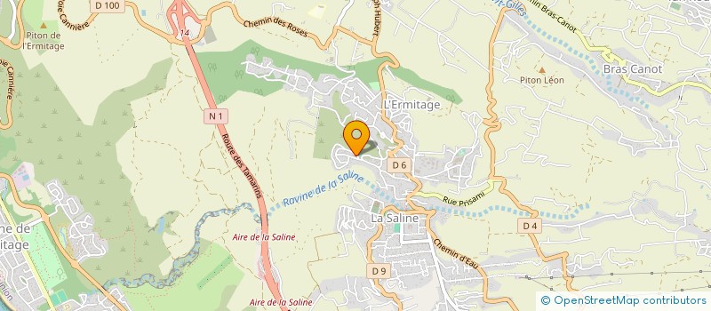 localisation de l'entreprise RTLOC à SAINT-PAUL
