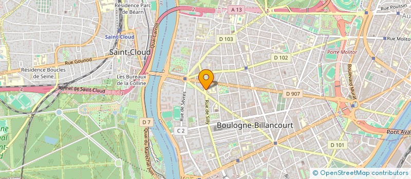 localisation de l'entreprise RTLP à BOULOGNE-BILLANCOURT